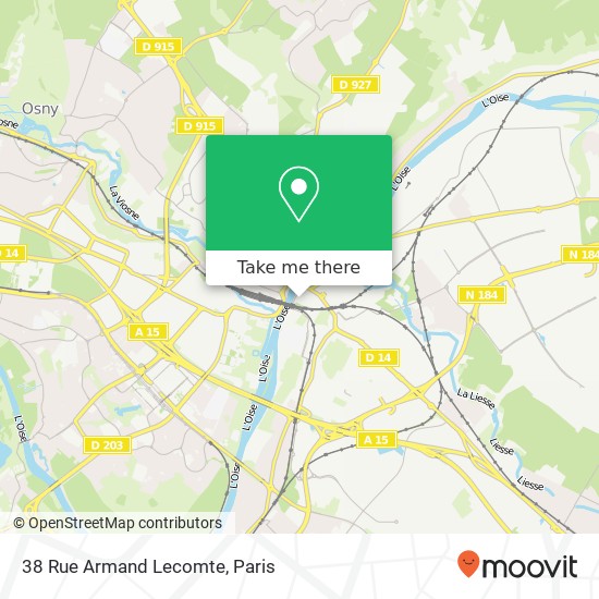 38 Rue Armand Lecomte map