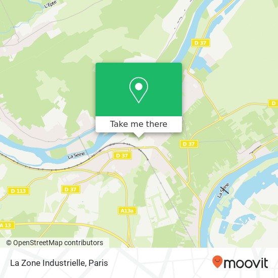 La Zone Industrielle map