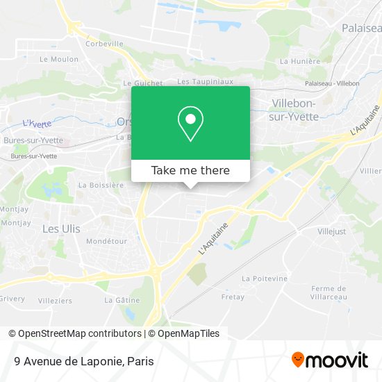 9 Avenue de Laponie map