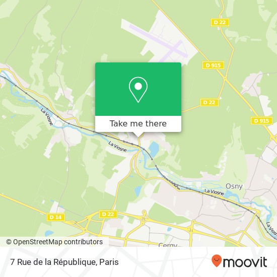 7 Rue de la République map