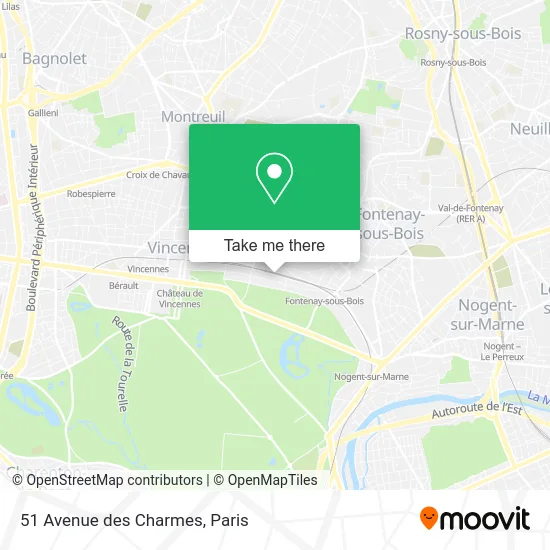 51 Avenue des Charmes map