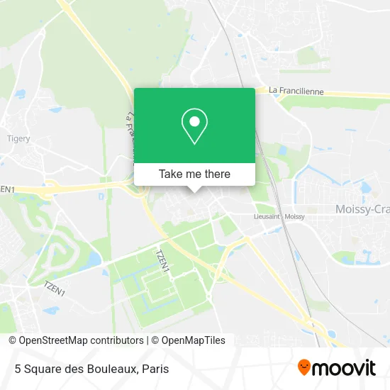 5 Square des Bouleaux map