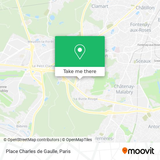 Place Charles de Gaulle map