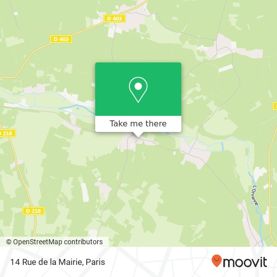 14 Rue de la Mairie map