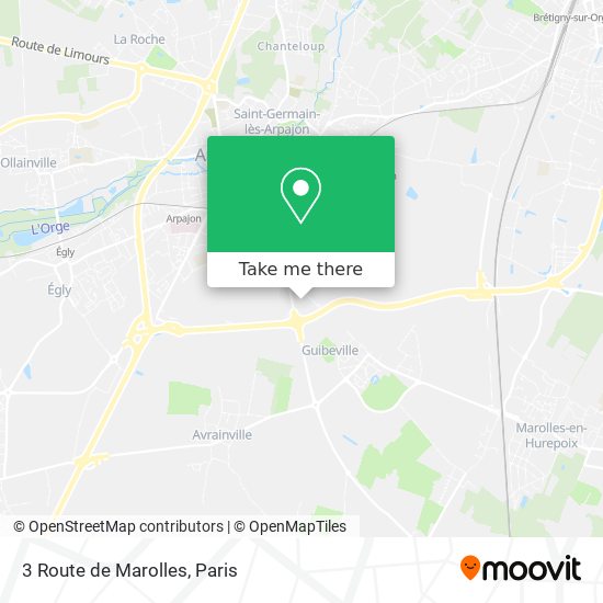 3 Route de Marolles map