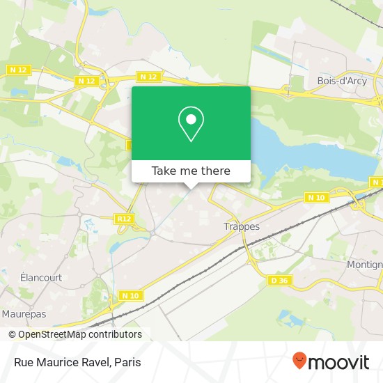 Rue Maurice Ravel map