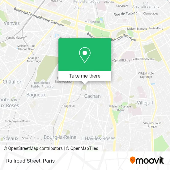 Rue du Chemin de Fer map