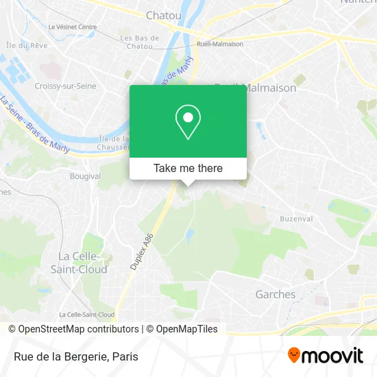 Rue de la Bergerie map