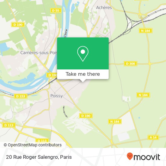 20 Rue Roger Salengro map