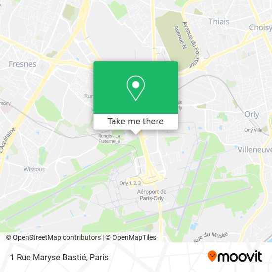 1 Rue Maryse Bastié map