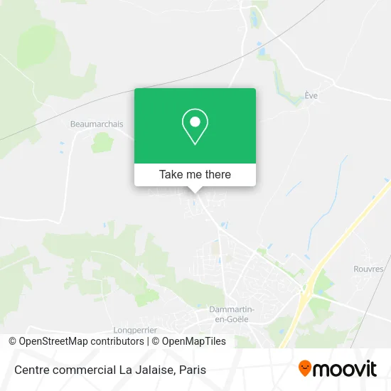 Centre commercial La Jalaise map