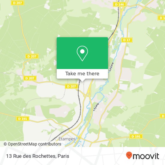 13 Rue des Rochettes map