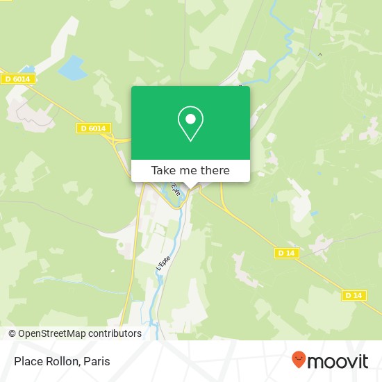 Place Rollon map