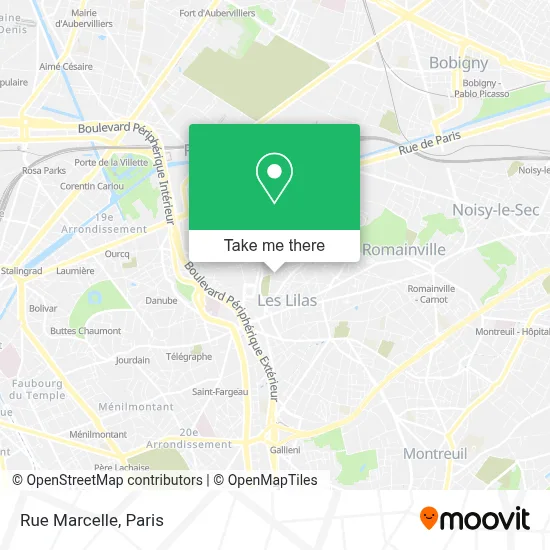 Rue Marcelle map