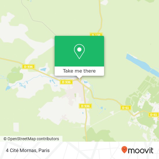 4 Cité Mornas map