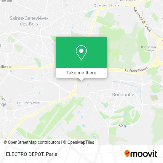 ELECTRO DEPOT map