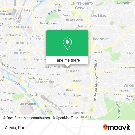 Alexia map