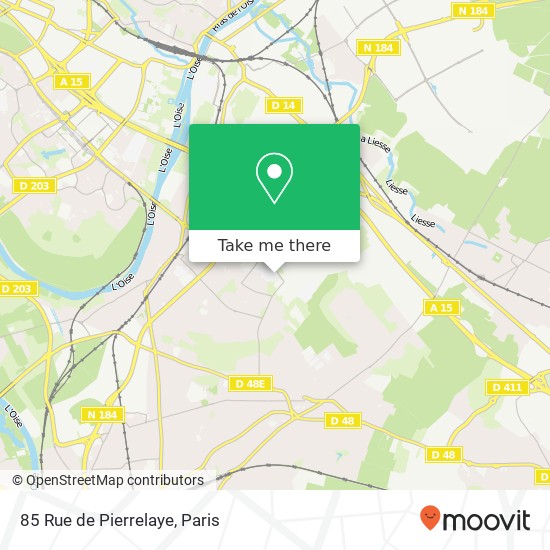 85 Rue de Pierrelaye map