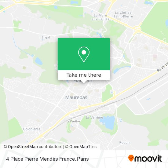 4 Place Pierre Mendès France map