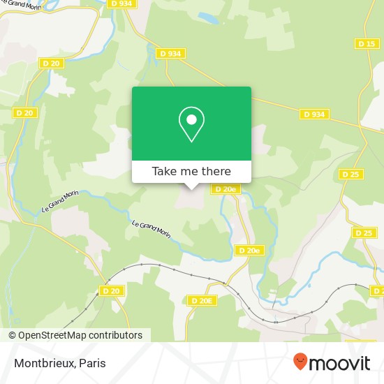 Montbrieux map