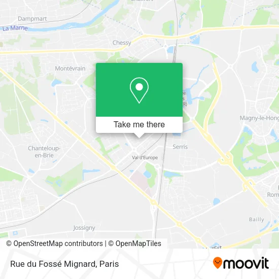 Rue du Fossé Mignard map