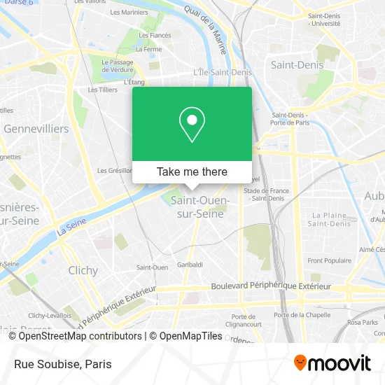 Rue Soubise map