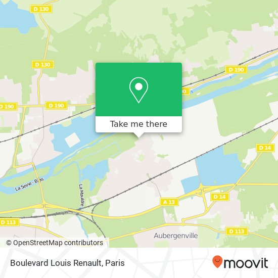 Boulevard Louis Renault map