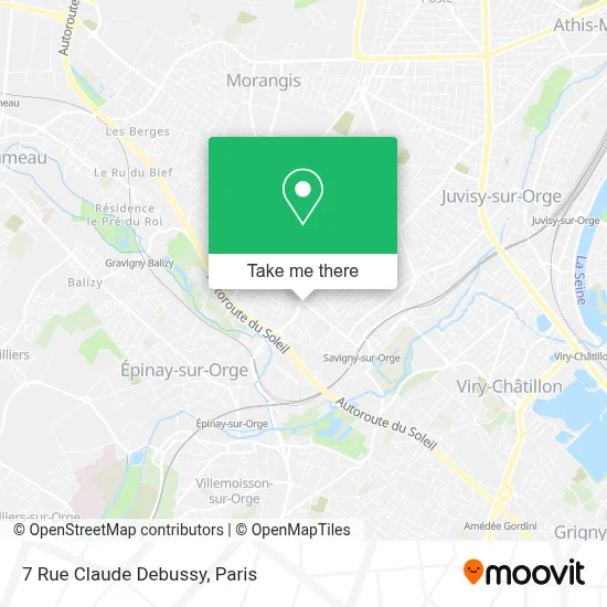 7 Rue Claude Debussy map