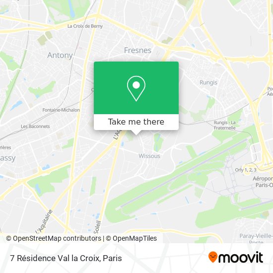 7 Résidence Val la Croix map