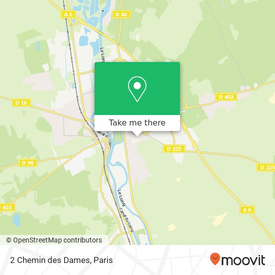 2 Chemin des Dames map