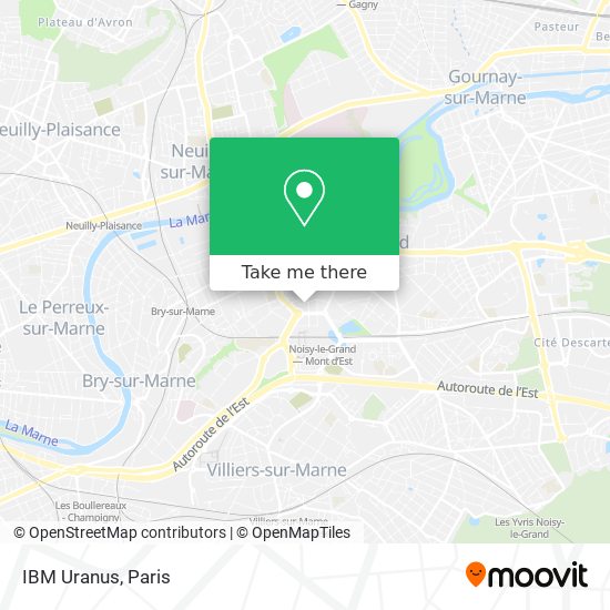 How To Get To Ibm Uranus In Noisy Le Grand By Bus Rer Or Metro Moovit