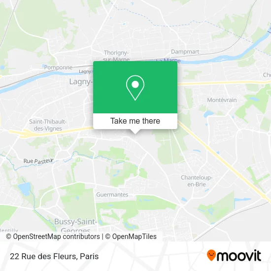 22 Rue des Fleurs map