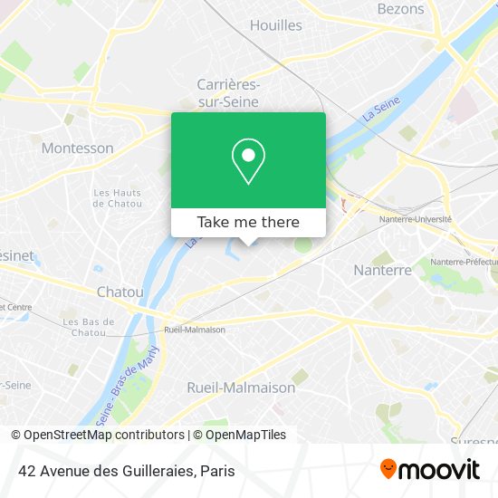 42 Avenue des Guilleraies map