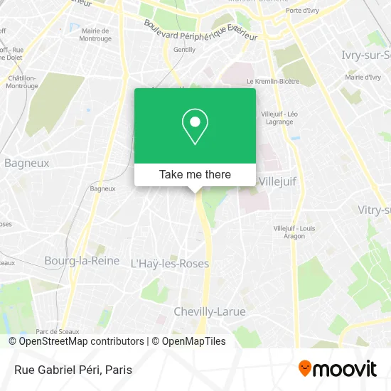Rue Gabriel Péri map