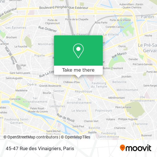 45-47 Rue des Vinaigriers map