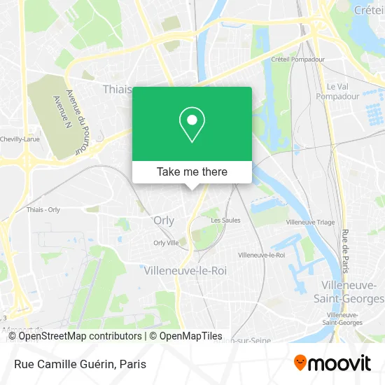 Rue Camille Guérin map