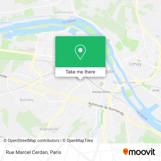 Rue Marcel Cerdan map