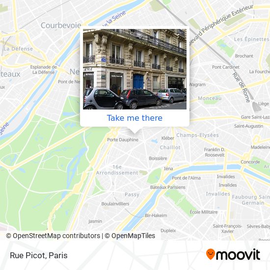 Rue Picot map