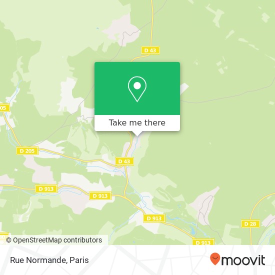 Rue Normande map