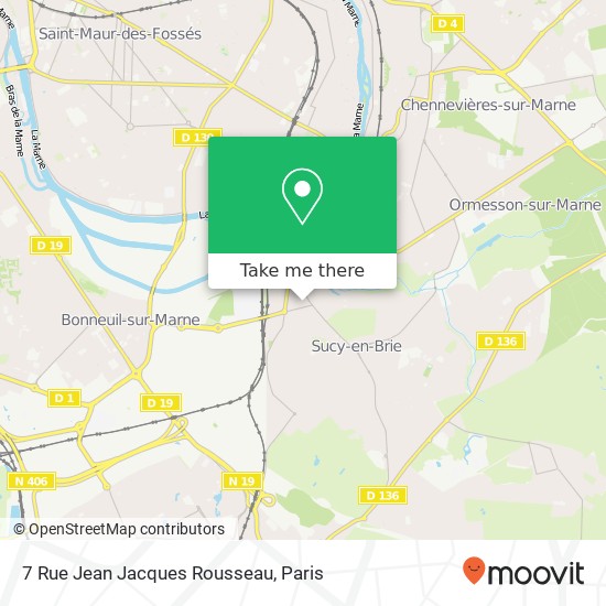 7 Rue Jean Jacques Rousseau map