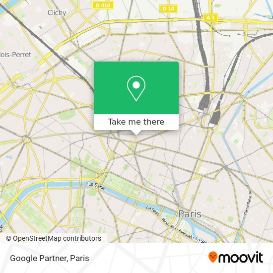 Google Partner map