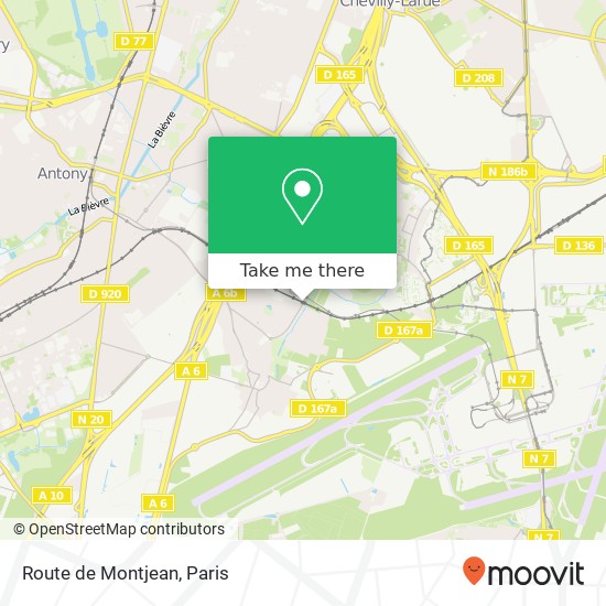 Route de Montjean map