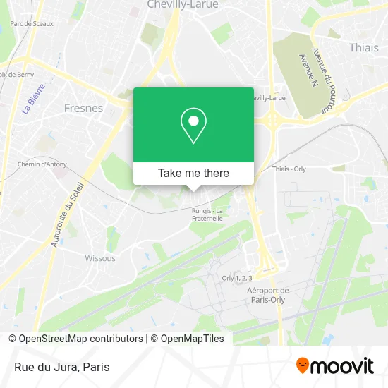 Rue du Jura map