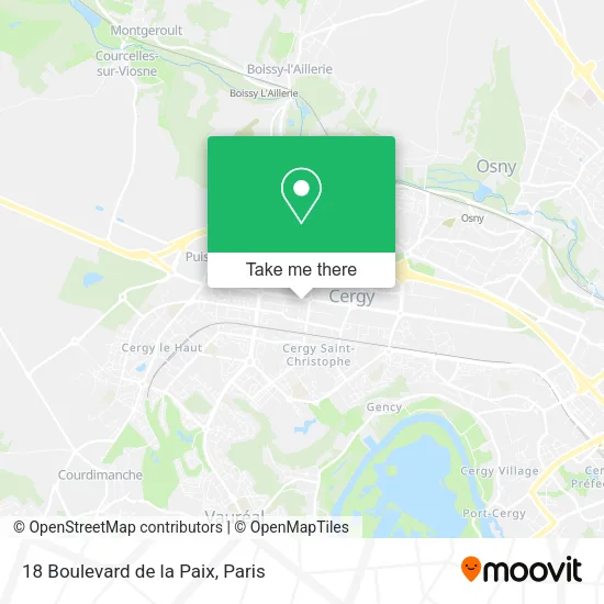 18 Boulevard de la Paix map