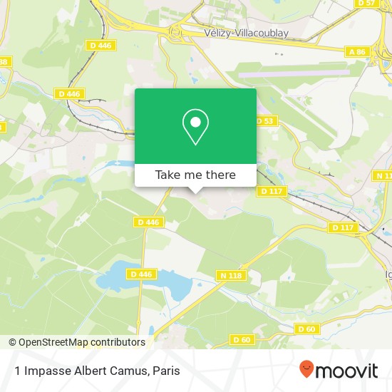 1 Impasse Albert Camus map