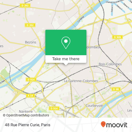 48 Rue Pierre Curie map