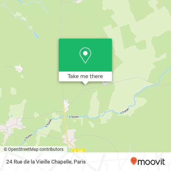 24 Rue de la Vieille Chapelle map
