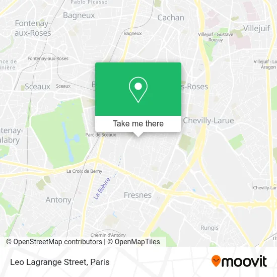 Rue Léo Lagrange map