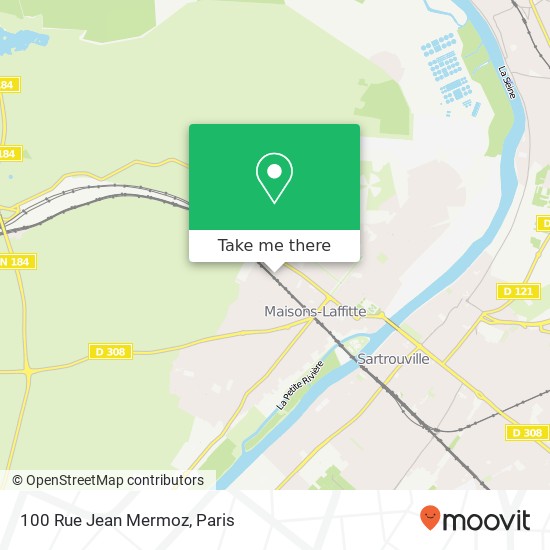 100 Rue Jean Mermoz map