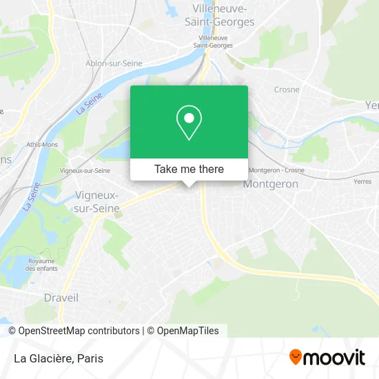 La Glacière map